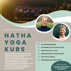 Black and Pink Modern Prenatal Yoga Classes Flyer (148 x 210 mm) (Instagram Post) - Yoga Kurs Dezember Kurs